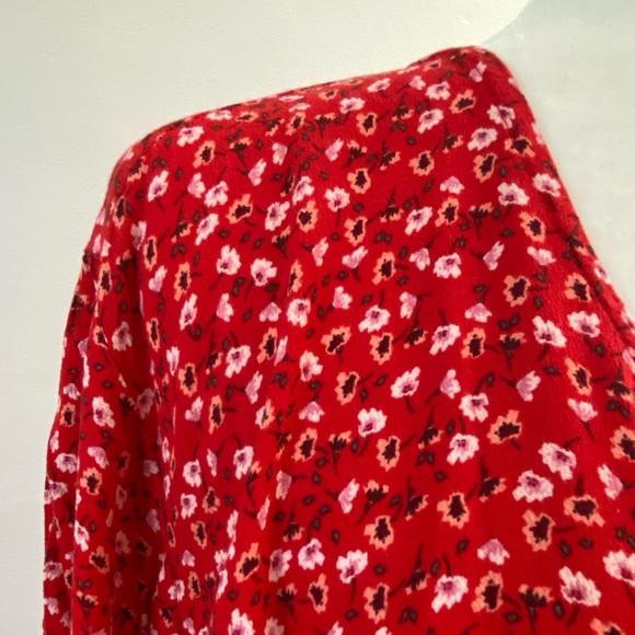 Gap | Red Pansy Dress - Picture 11 of 12